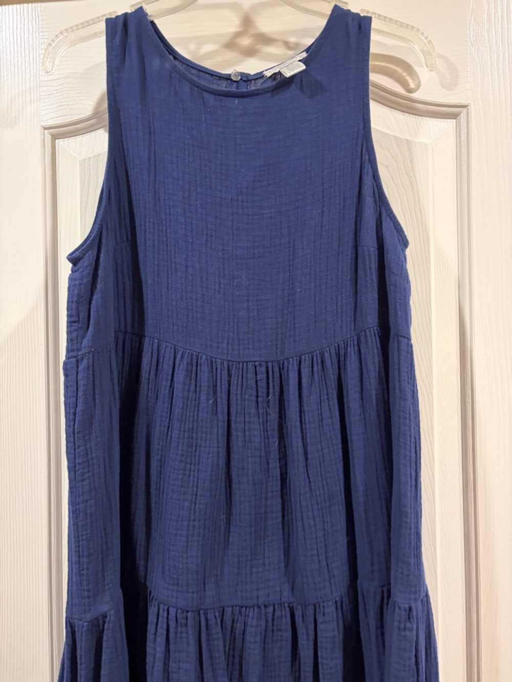 London times women’s soft Navy Sleeveless Dress size M never wore - Picture 2 of 7